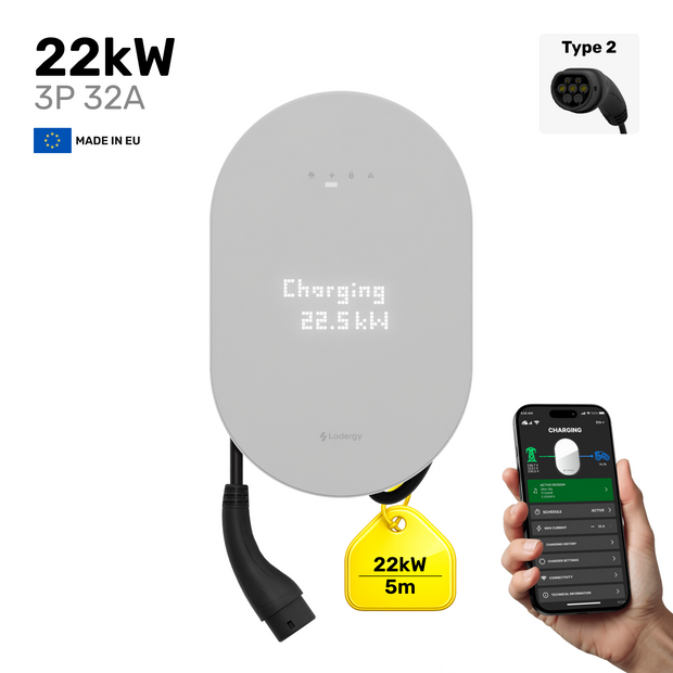 Ladergy AC Wallbox Home 22 kW